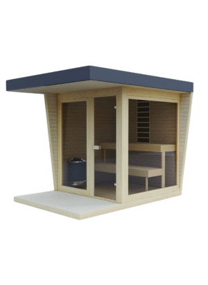 Helsinki kültéri finn szauna