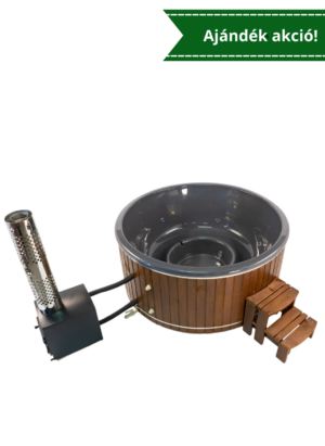 IBIZA 4-6 személyes, sósvizes, üvegszálas dézsafürdő